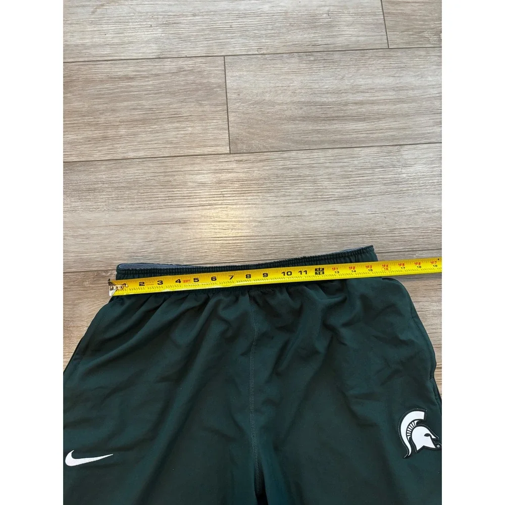 Nike Michigan State Spartans Dri-FIT Track Pants Mens XL Green 814889-330